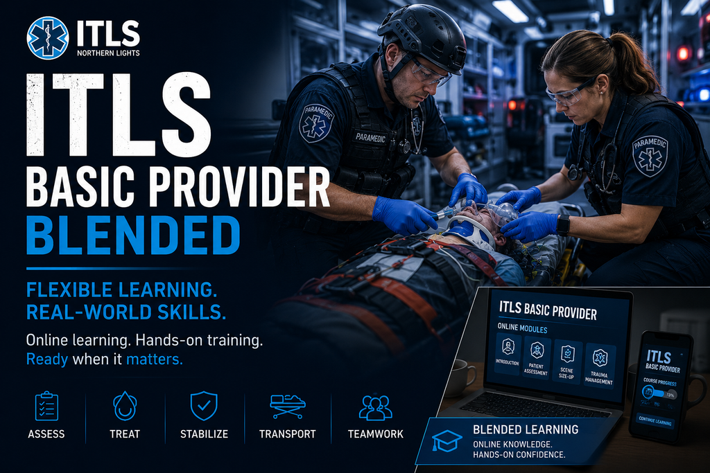 International Trauma Life Support (ITLS) Provider - Blended